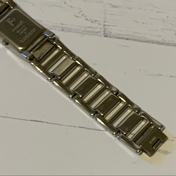 Fossil Ladies Diamond Bezel Black Dial Watch ES1172 - Picture 3 of 10